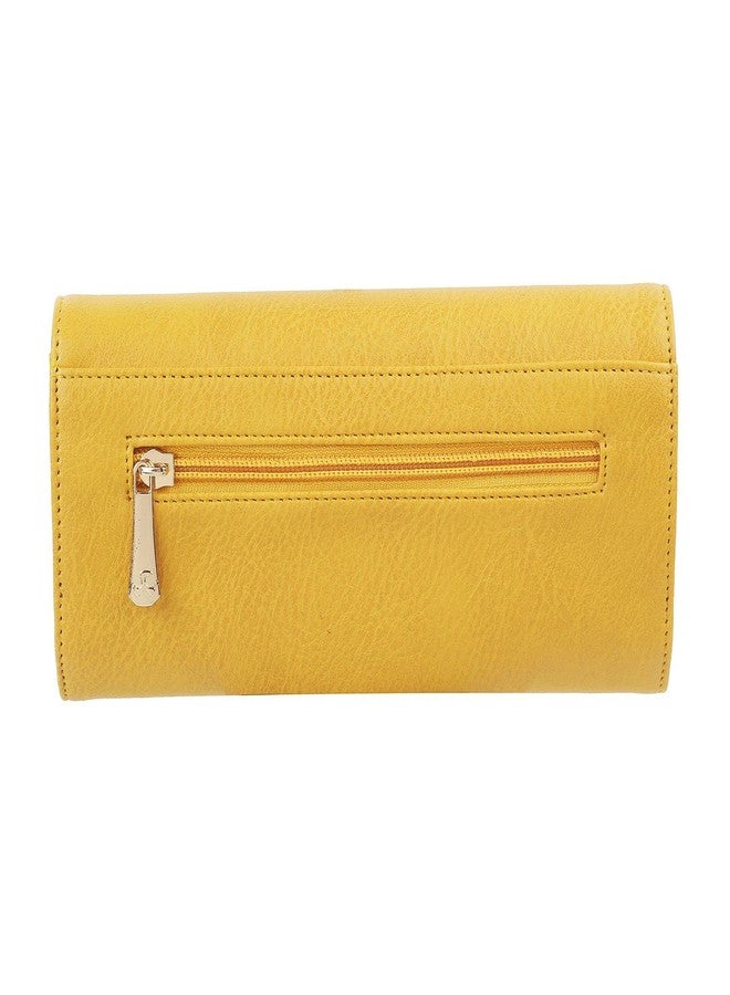Mochi Women Bifold Clutch (95-7766-Yellow) - Image 3